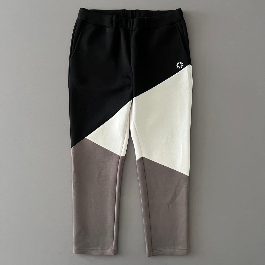 【美品】BANDEL GOLF メンズパンツ 黒/白カラー