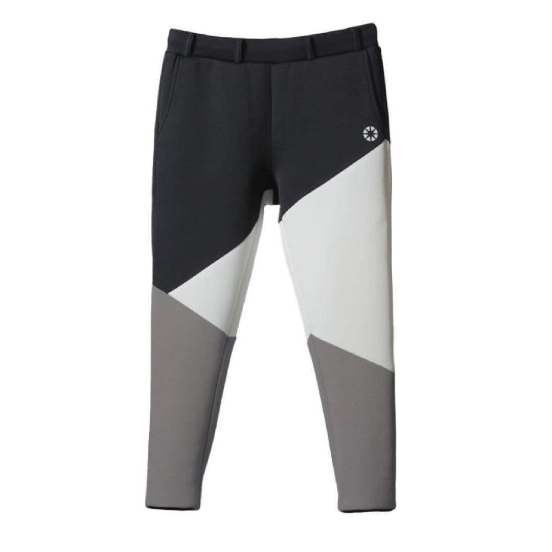 【美品】BANDEL GOLF メンズパンツ 黒/白カラー