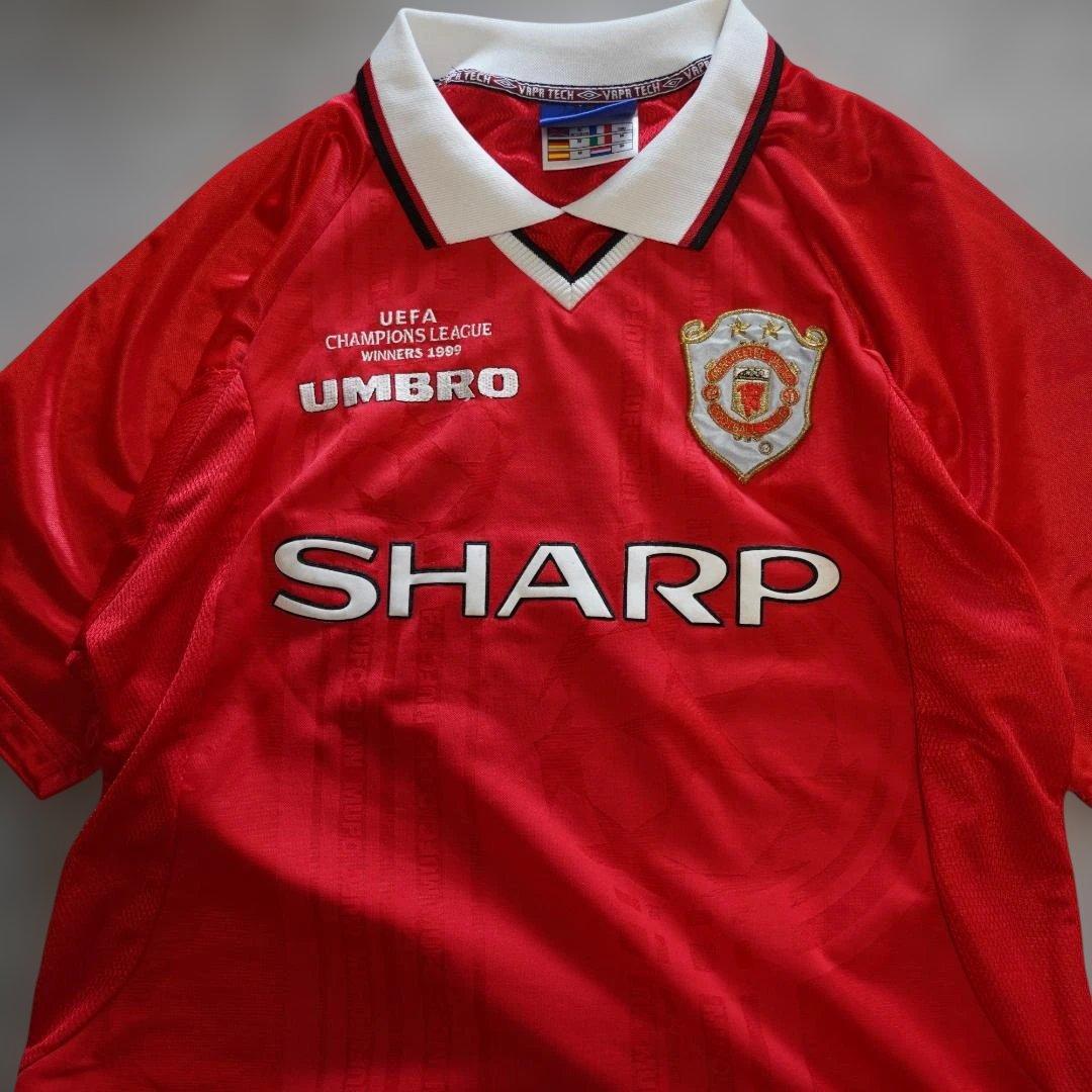 99/00 manchester united ユニフォーム　Mサイズ