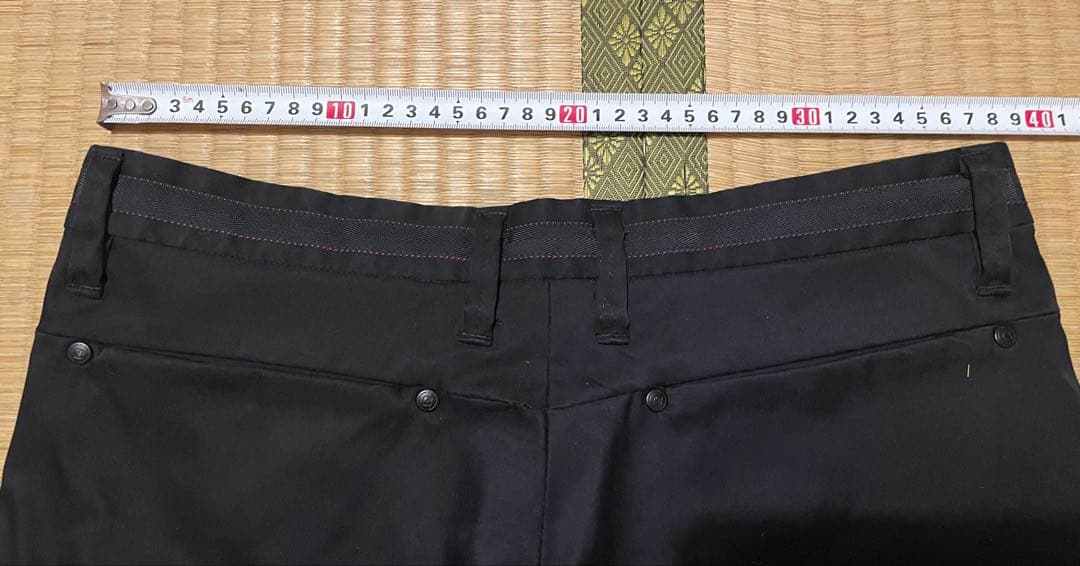 ブリーフィング パンツ　黒
