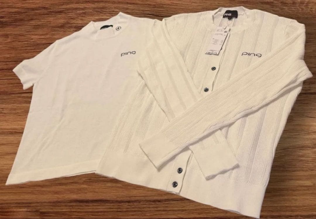 【新品】PING 2025アンサンブルニット レディースS
