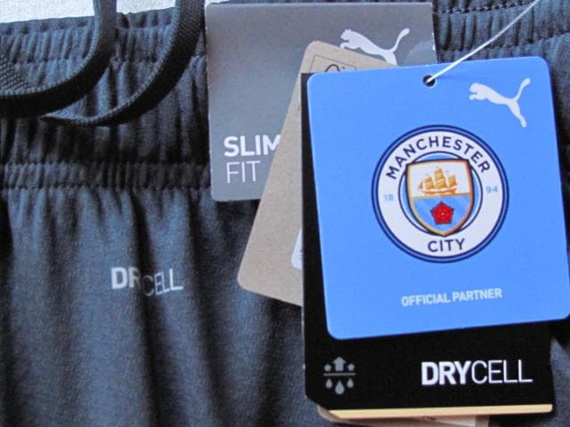 Puma Manchester City ピステパンツ ダークグレー