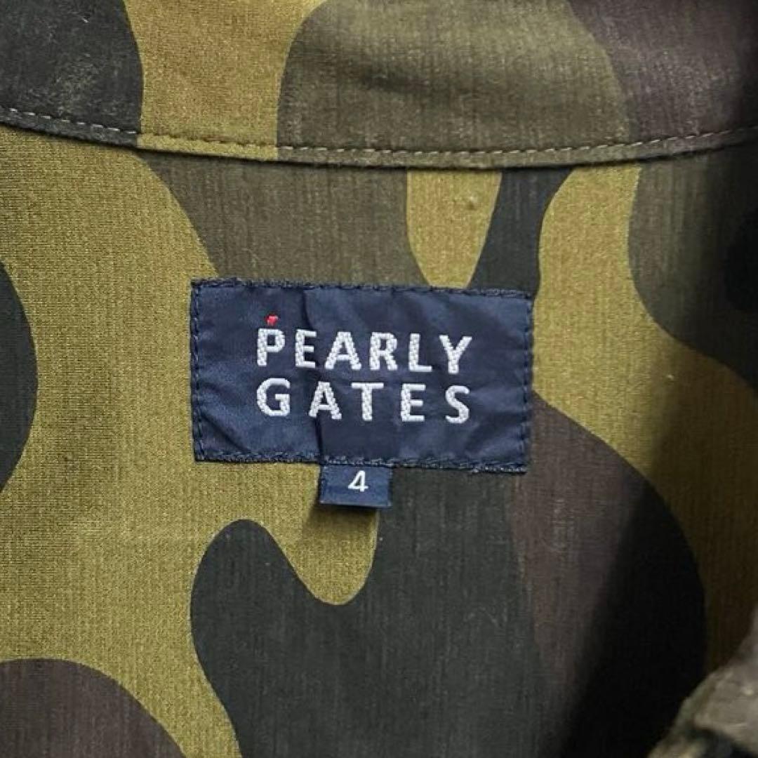 美品 PEARLY GATES カモフラ BDシャツ 迷彩 パーリーゲイツ