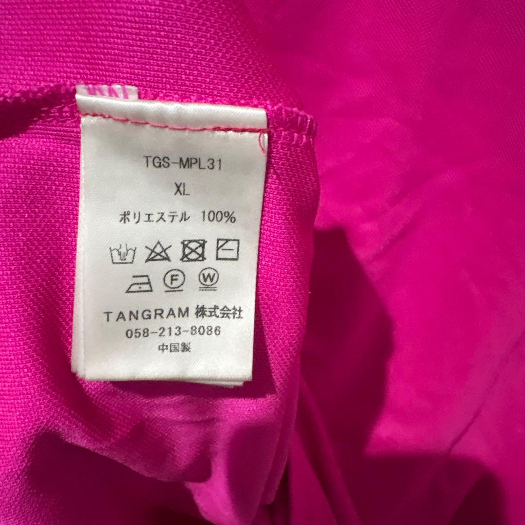 TANGRAM ポロシャツ ピンク　XL