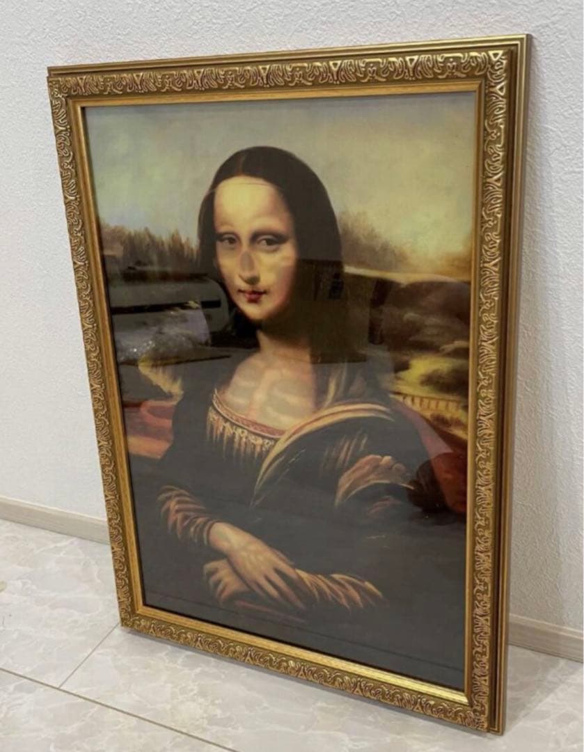 レア絵画レオナルドダヴィンチモナリザ骸骨テンダーロインクーティーコアファイター