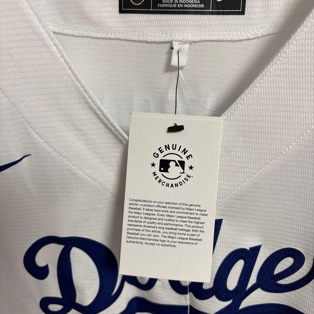 Nike Dodgers ユニフォーム Lサイズ ホワイト、レディース大谷