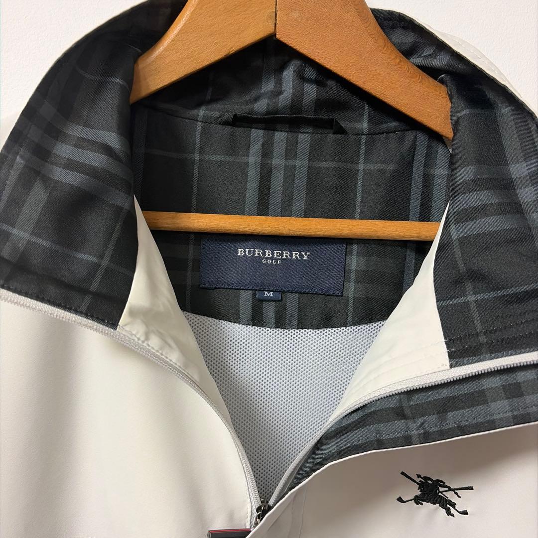 Burberry golf ナイロンシャツ M