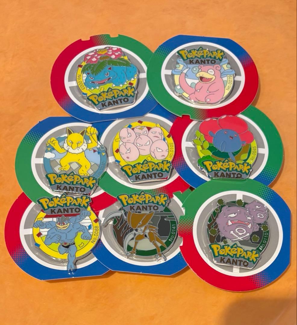 ポケパーク ポケパークカントー ピンバッジ ピンズ　フシギバナ ヤドン