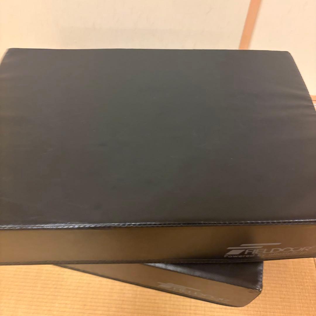FIELD DOOR トレーニングマット 黒　ダンベルクッション