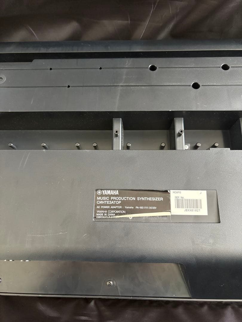 YAMAHA MOXF6 生産完了品 追加1GBモジュール（FL1024M）付き