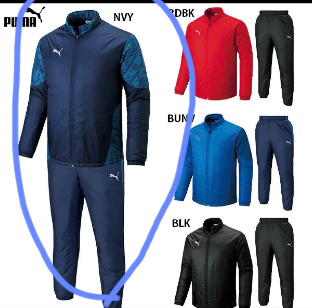 よ*り様 【新品】PUMA ウインドブレーカー上下658814/815 ネイビー
