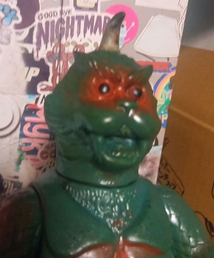 ヴィンテージソフビ✨ゴメス ソフビ✨ブルマァク製✨怪獣ソフビ✨貴重✨レア✨希少
