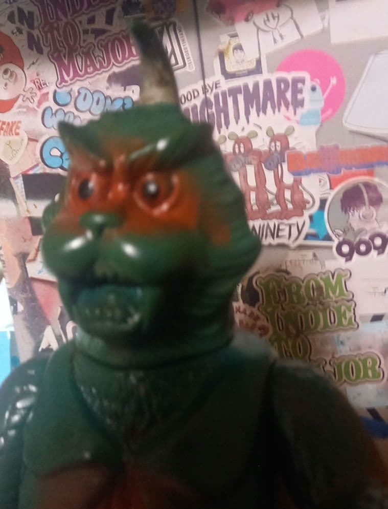 ヴィンテージソフビ✨ゴメス ソフビ✨ブルマァク製✨怪獣ソフビ✨貴重✨レア✨希少