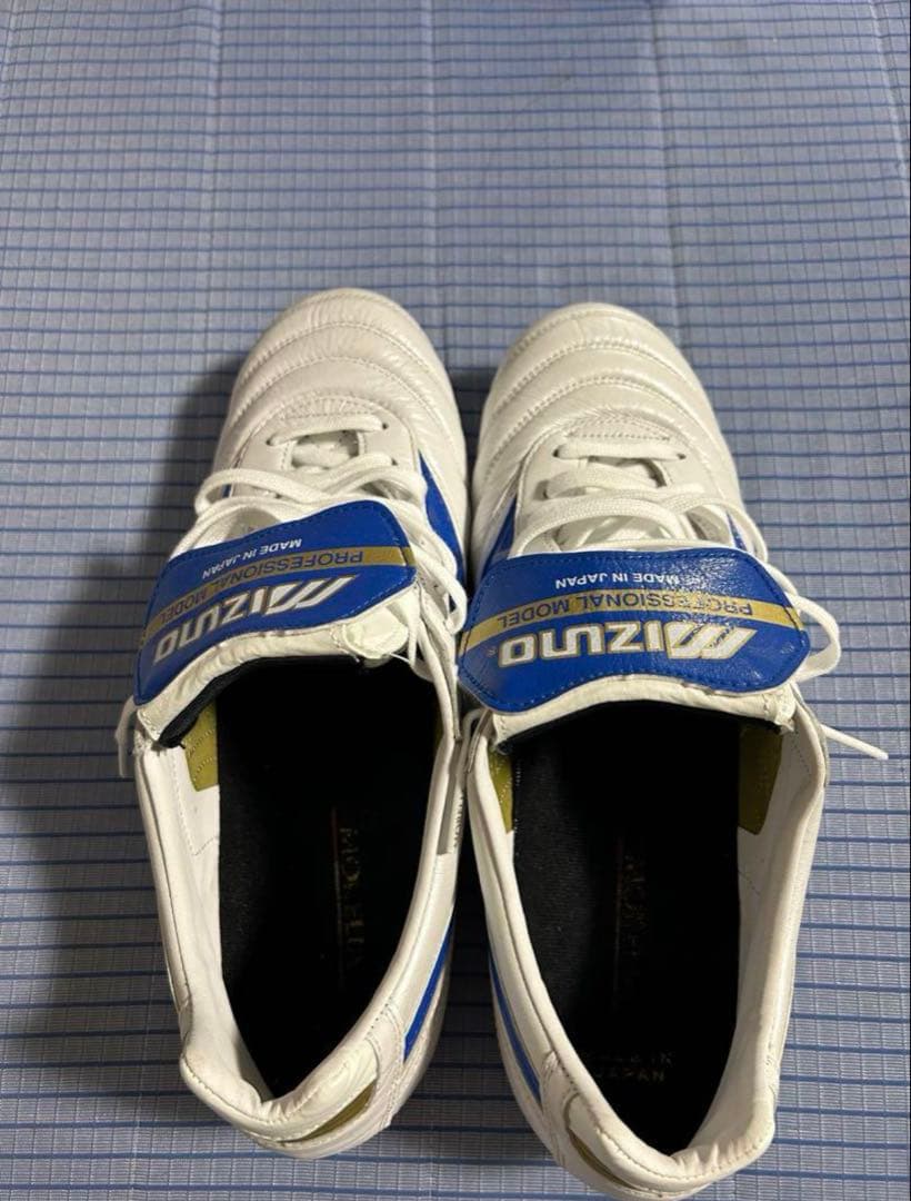 Mizuno Morelia サッカーシューズ ホワイト/ブルー