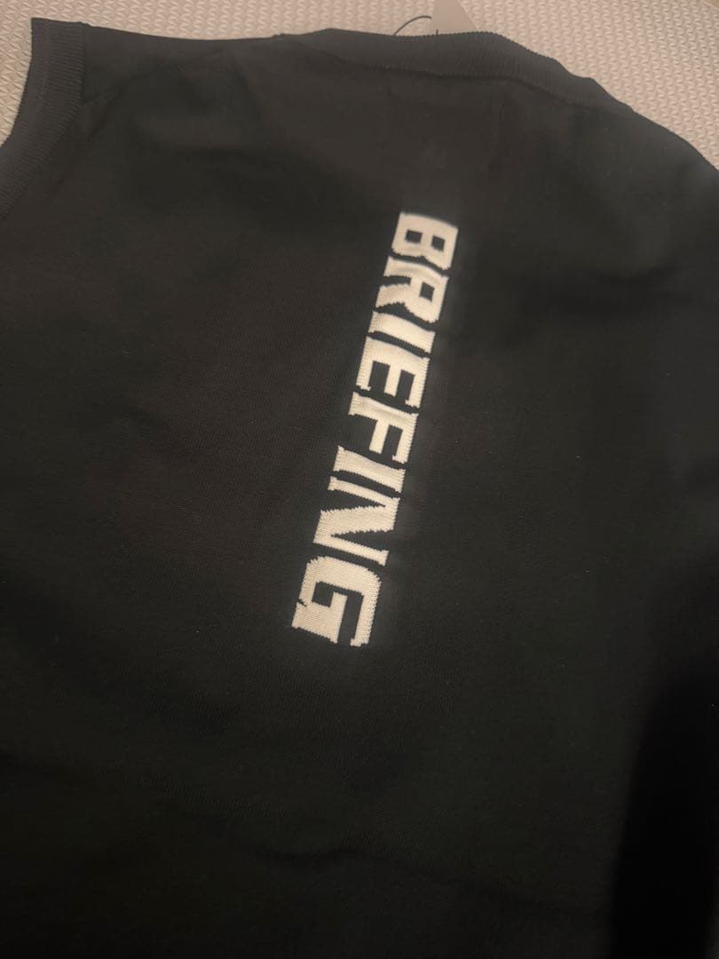 BRIEFINGベスト 黒　メンズ