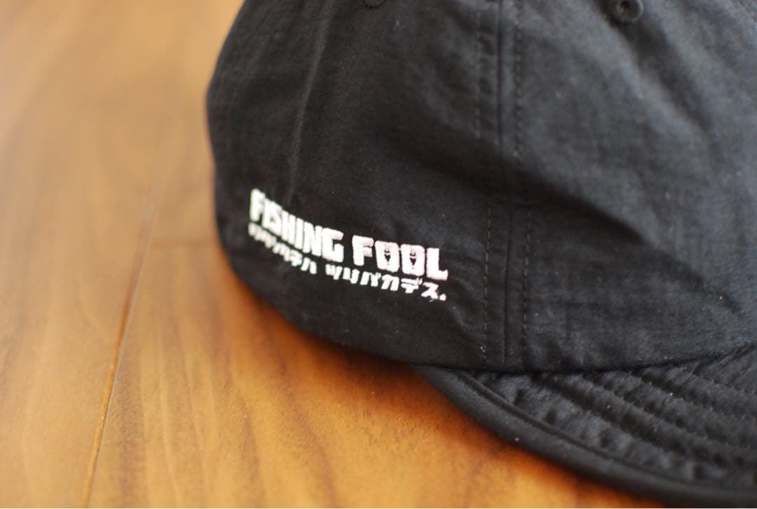 FISHING FOOL ブラックキャップ