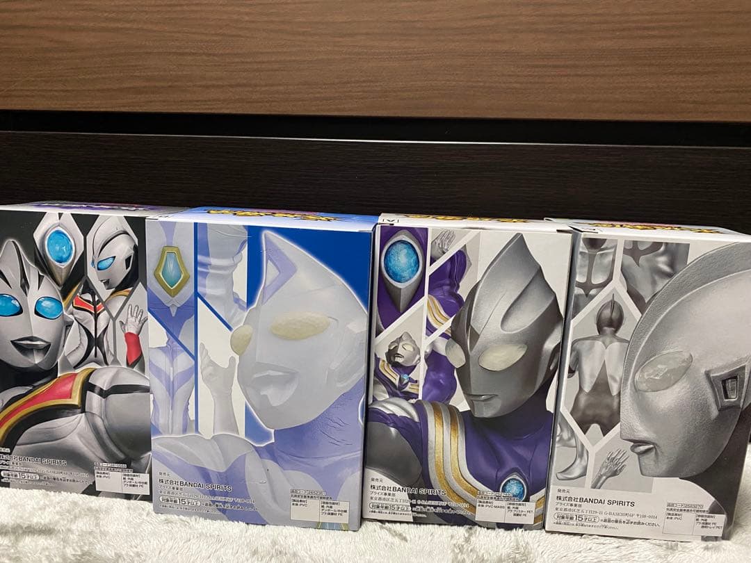 ウルトラマンシリーズ 英雄勇像　未開封　4体セット