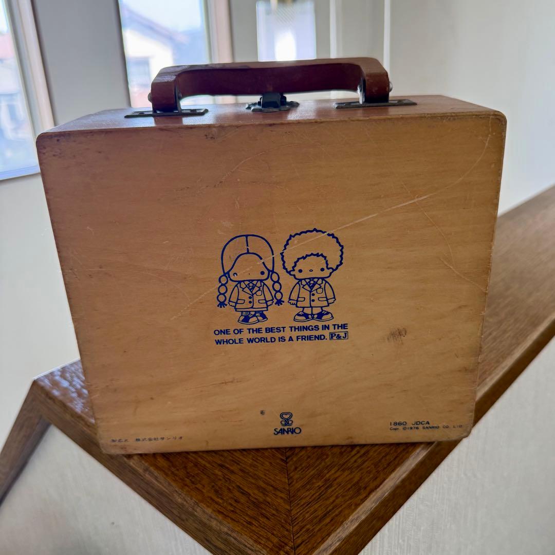 パティ&ジミー 木製ランチボックス 1980年製