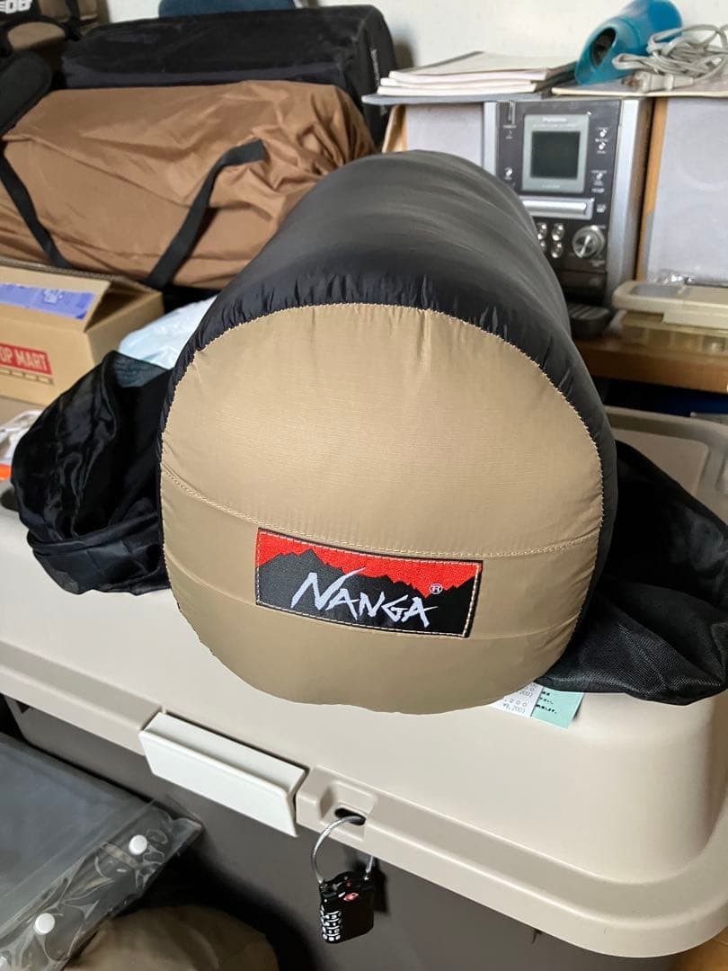 極美品 ナンガ ×3ten 別注 シュラフ オーロラテックス 800DX