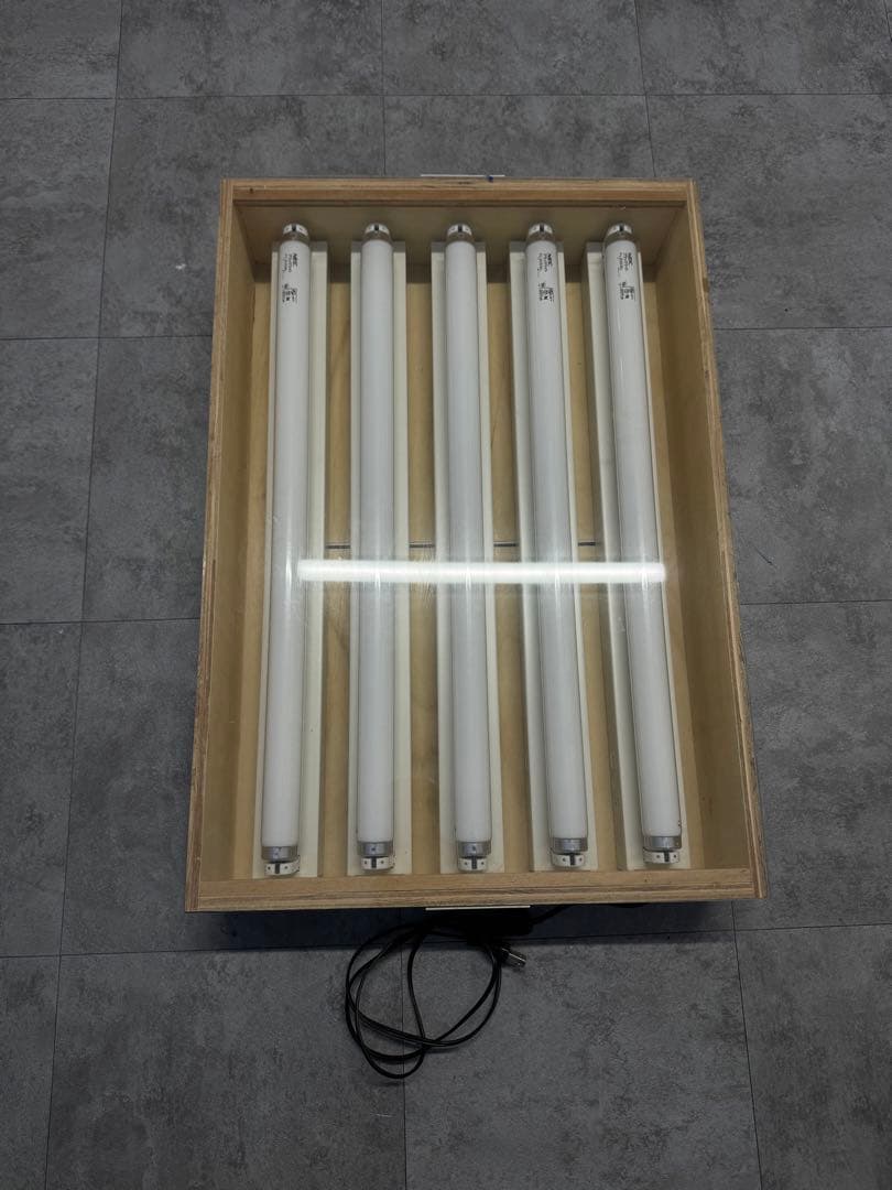 シルクスクリーン　露光機 製版機 20W×5灯(50/60Hz) インバータ