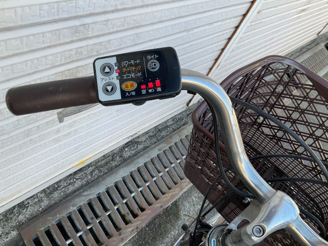 パナソニック新機種電動アシスト自転車viviTX26インチブラウンボディー