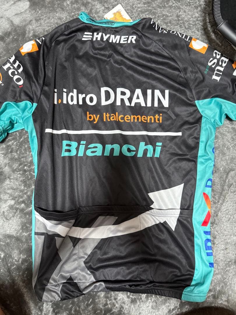 Bianchi ビアンキ サイクルジャージ上下グローブ