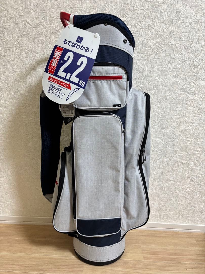 【新品未使用タグ付き】MIZUNO ミズノ ゴルフバック キャディバック