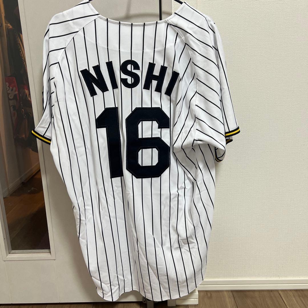 阪神タイガース 西勇輝 刺繍ユニフォーム