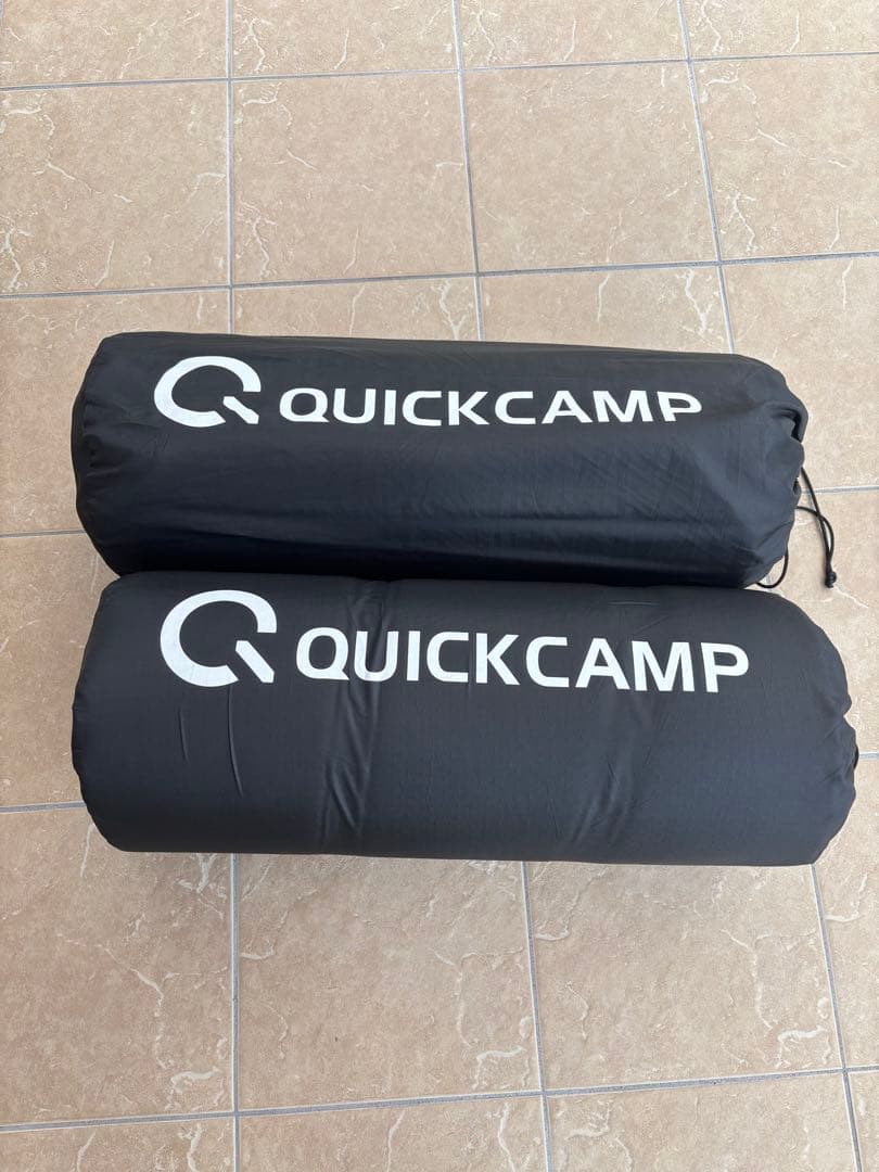 QUICKCAMP スリーピングマット　厚さ8㎝　2個セット