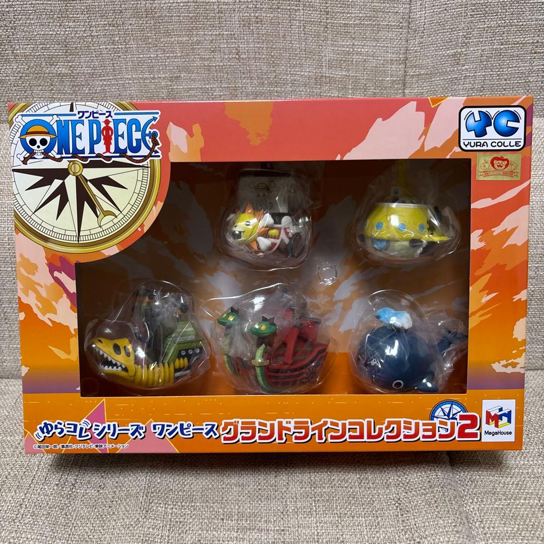 ★ゆらコレシリーズ　ワンピース　グランドラインコレクション２　全５種セット
