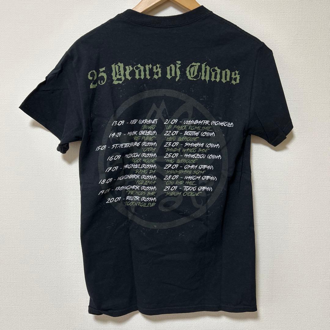 VADER 25 Years of Chaos ツアーオフィシャルマーチTシャツ