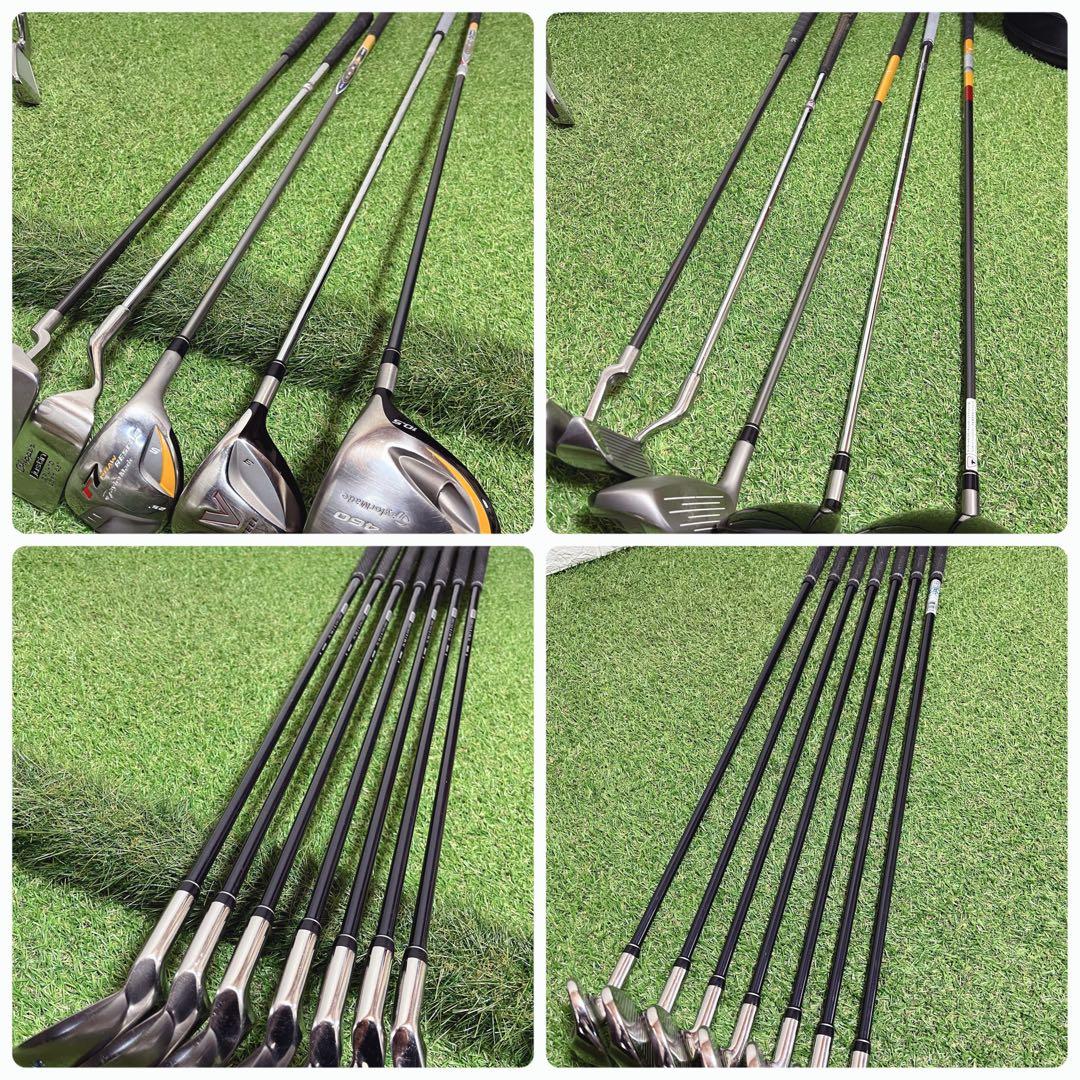 美品 初心者応援 TaylorMade他 メンズゴルフクラブ豪華12本セット