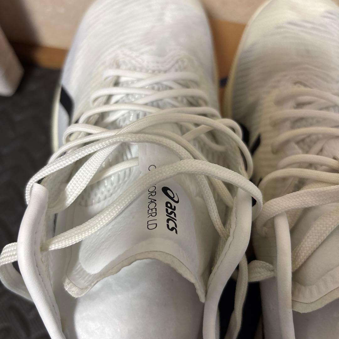 美品　asics アシックス コスモレーサー LD3 25.5cm スパイク