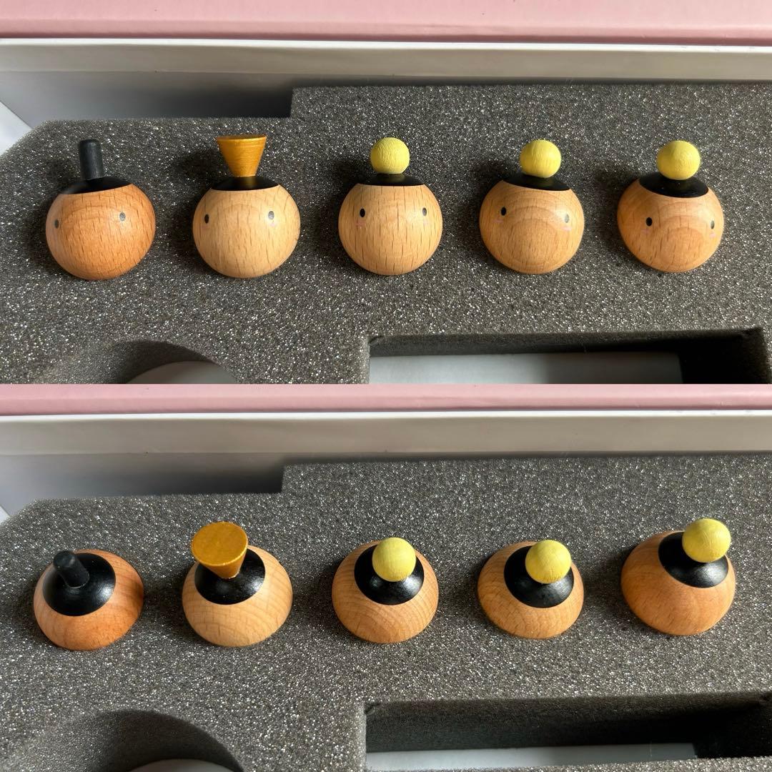 【美品】プーカのひなにんぎょう ベーシック 木製雛人形