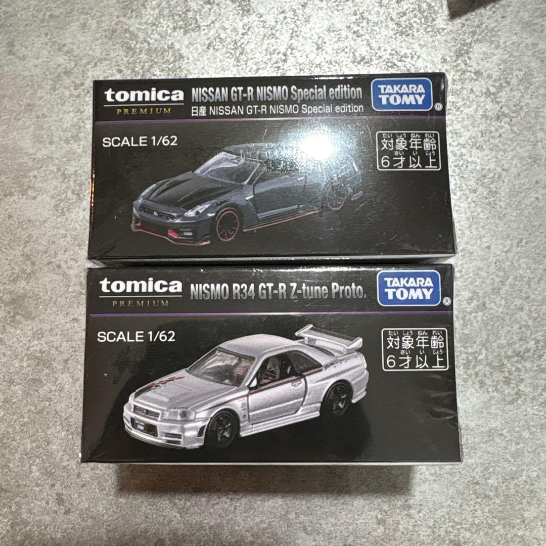トミカ GT-R NISMO & R34 GT-R Z-tune Proto