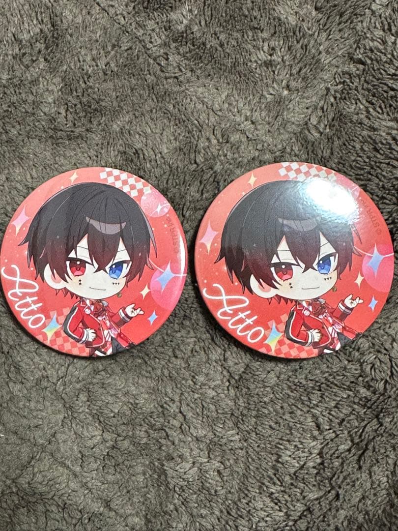STPR AGF 缶バッジ カード すとぷり AMPTAK めておら