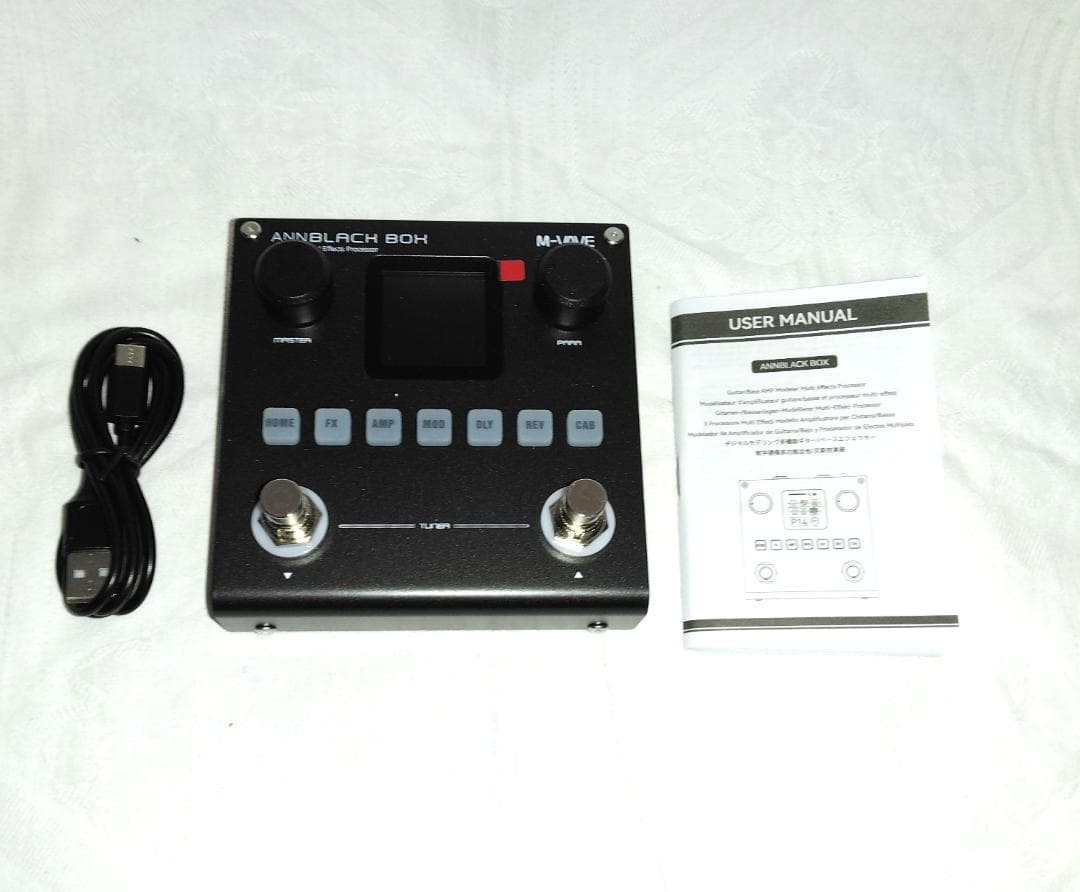 ★未使用★　M-VAVE ANNBLACKBOX　ギター、ベース　エフェクター