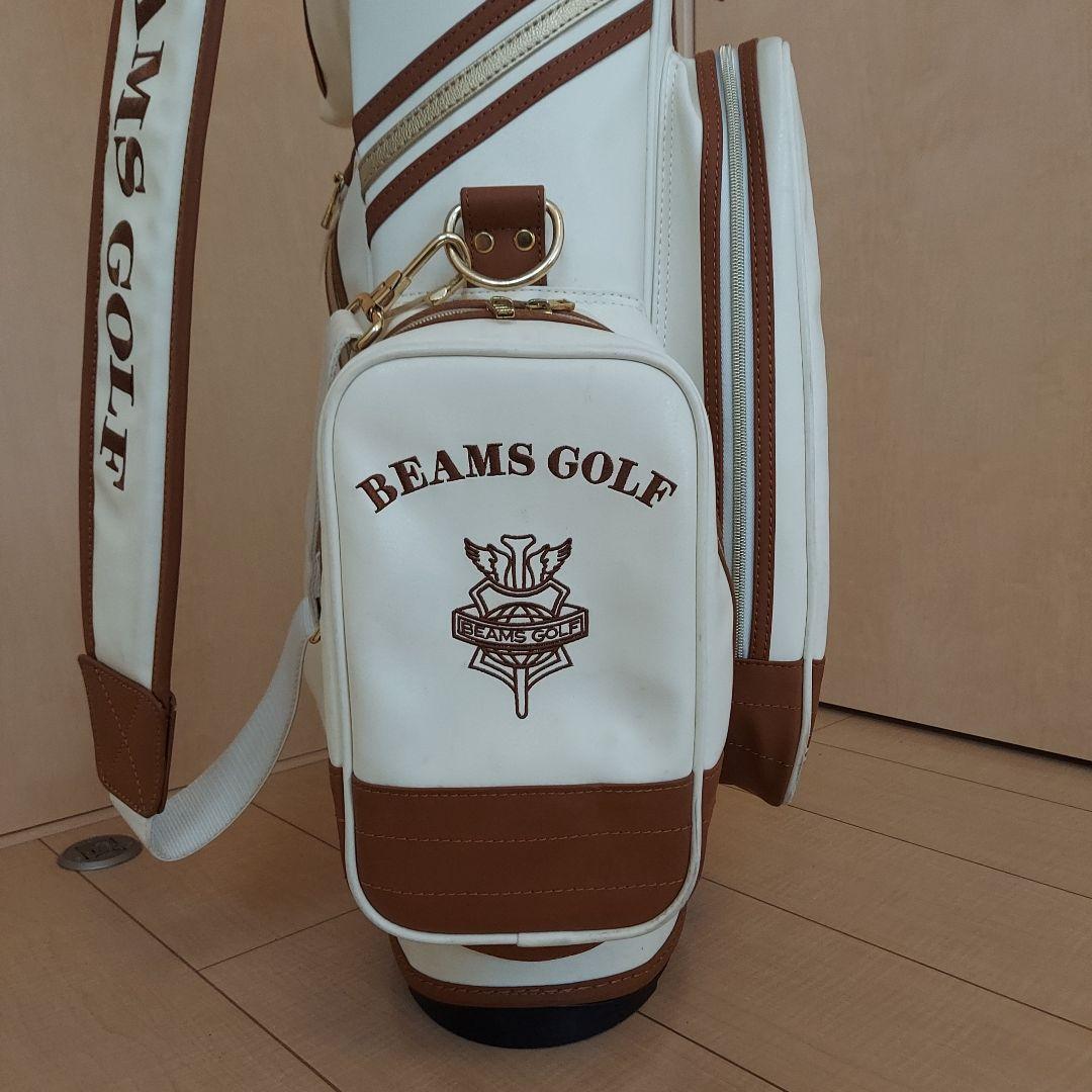 BEAMS GOLF ビームス キャディバッグ スタンド ★ヘッドカバー付き