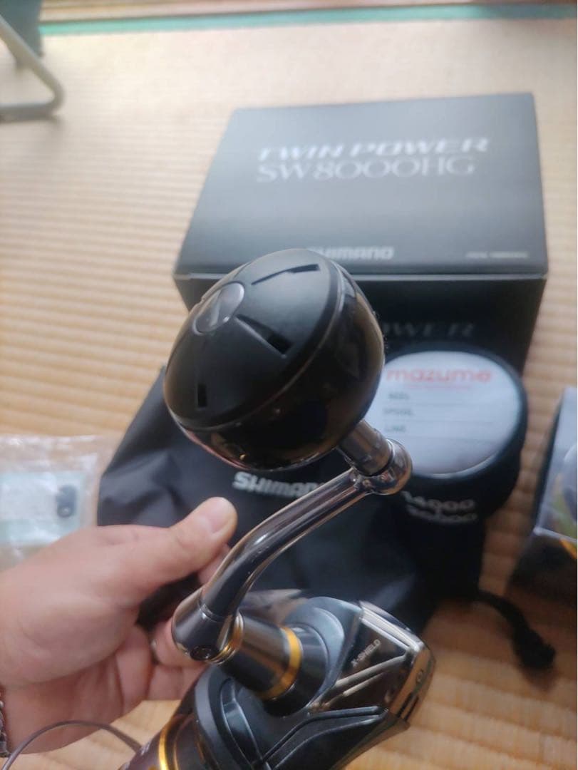 15ツインパワー8000HG、14000換えスプールセット