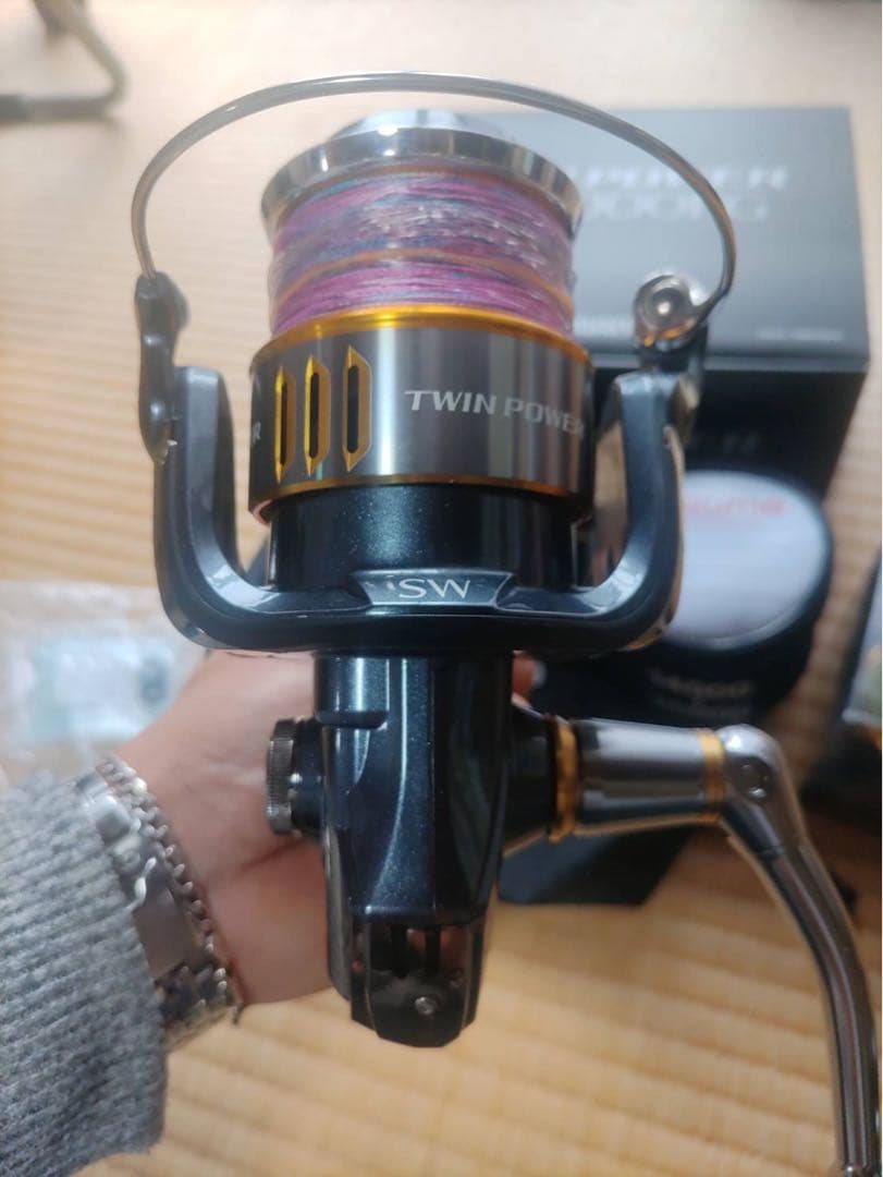 15ツインパワー8000HG、14000換えスプールセット