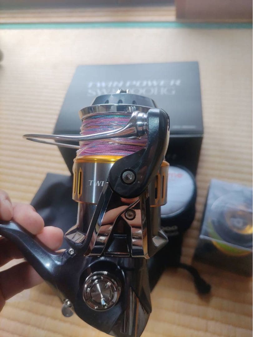15ツインパワー8000HG、14000換えスプールセット