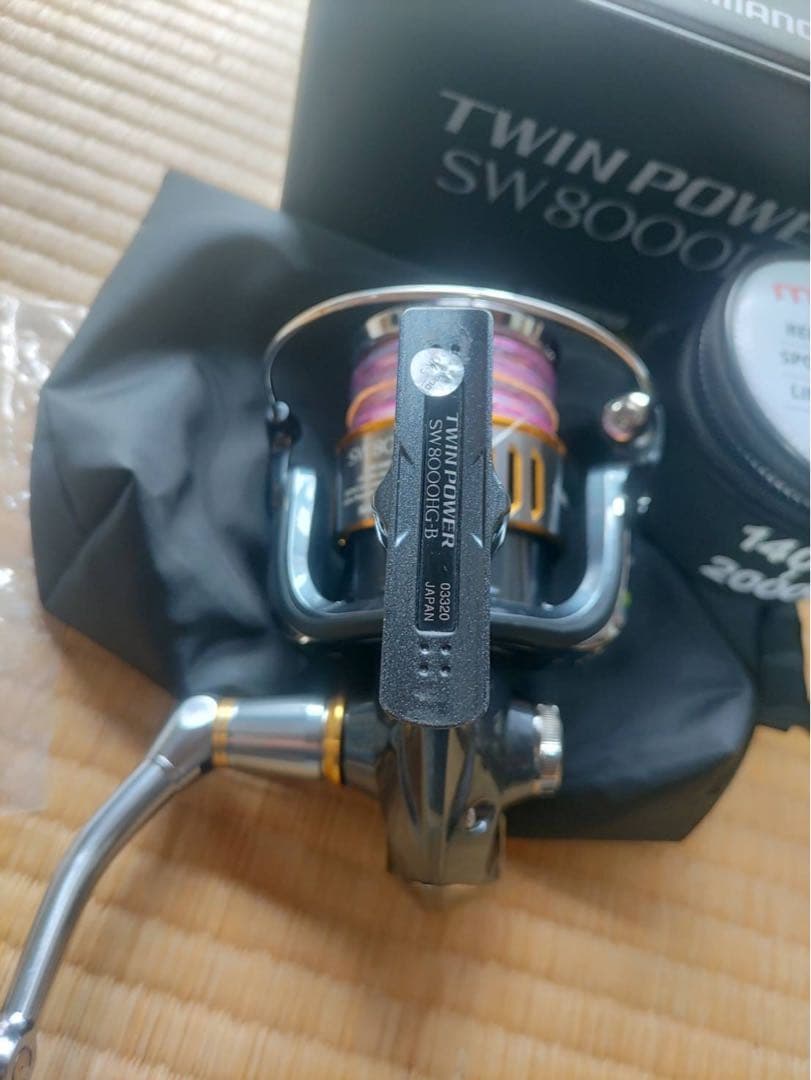 15ツインパワー8000HG、14000換えスプールセット