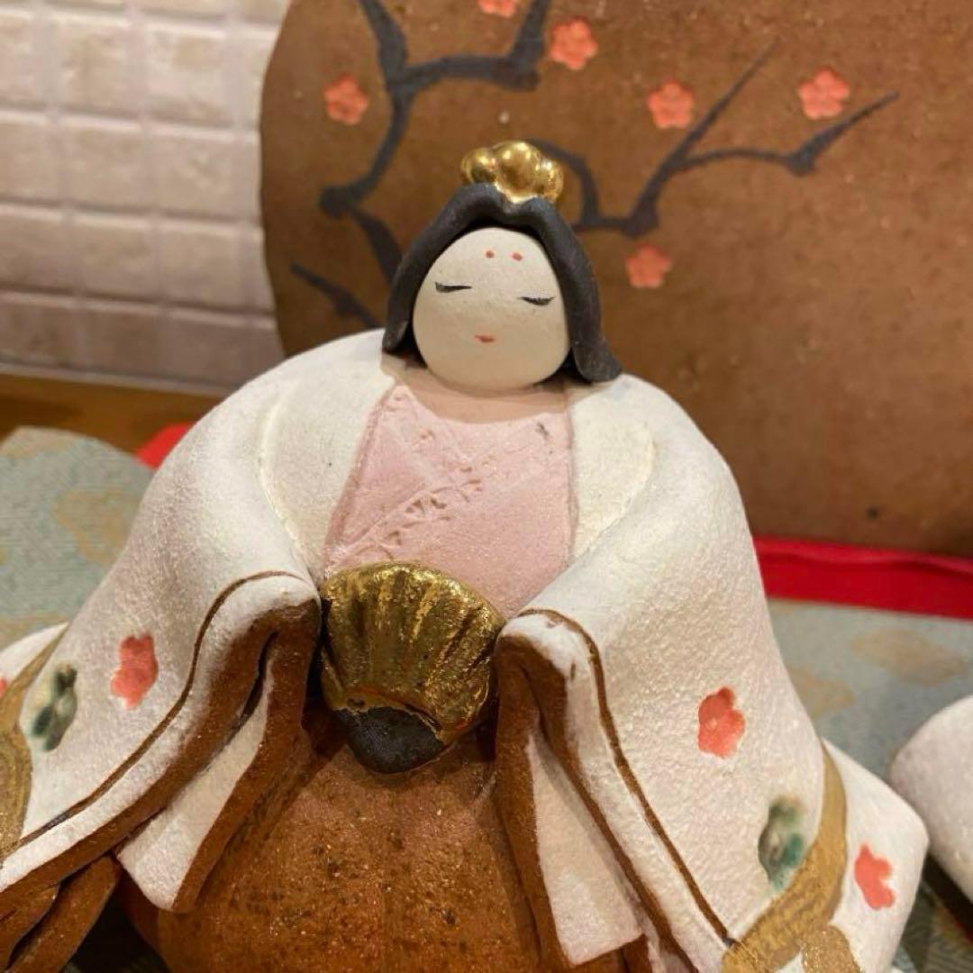 陶器　作家　雛人形　お雛様