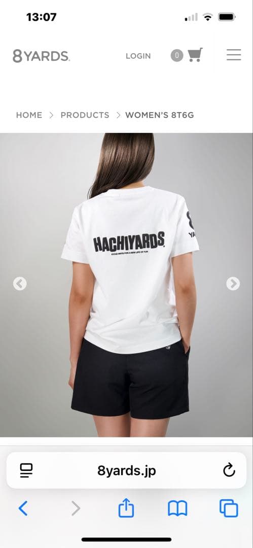 8YARDS Tシャツ