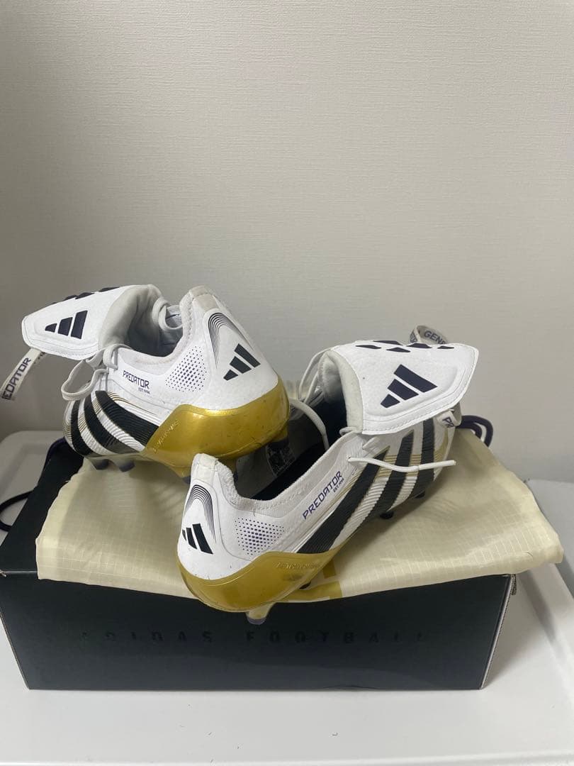 fuki adidas プレデターエリート サッカーホワイト/ゴールド