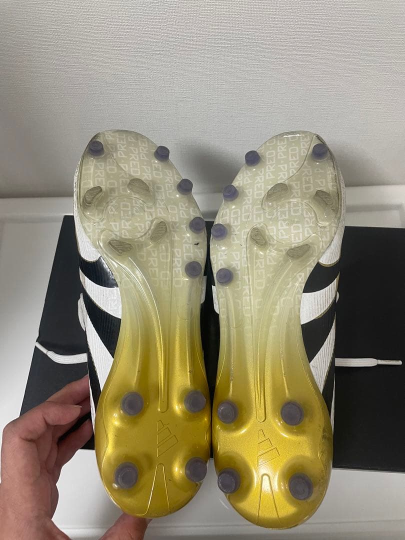 fuki adidas プレデターエリート サッカーホワイト/ゴールド