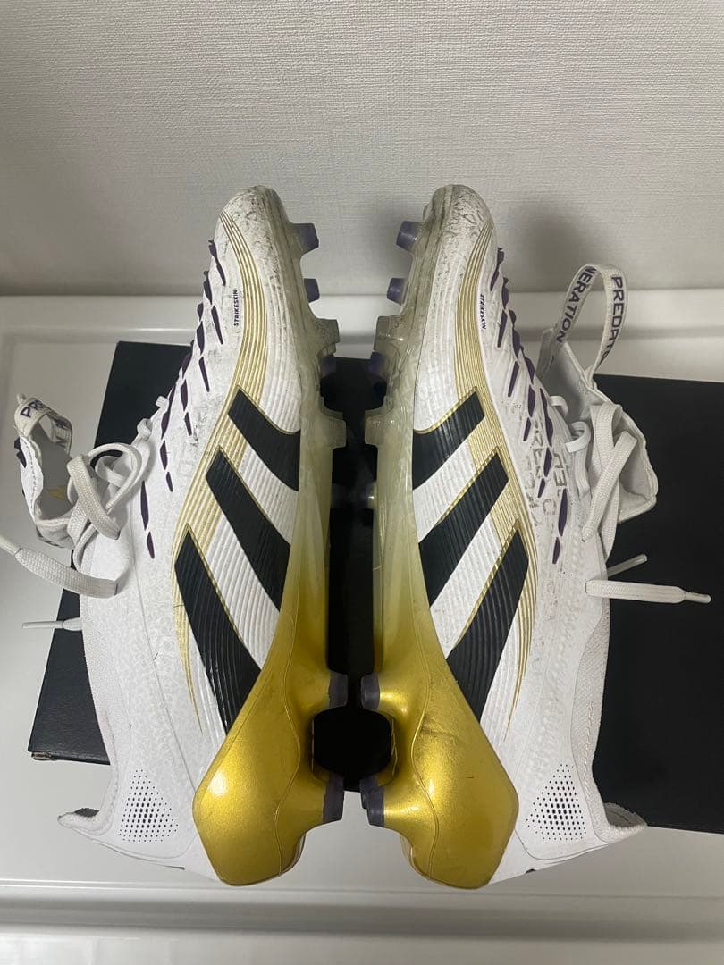 fuki adidas プレデターエリート サッカーホワイト/ゴールド