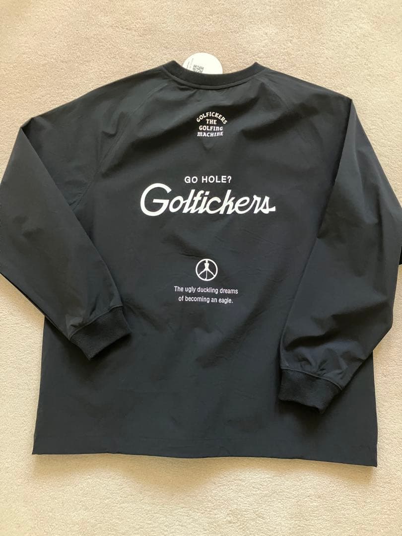 ゴルフィッカーズ　Golfickers Pullover ブラック　L 未使用