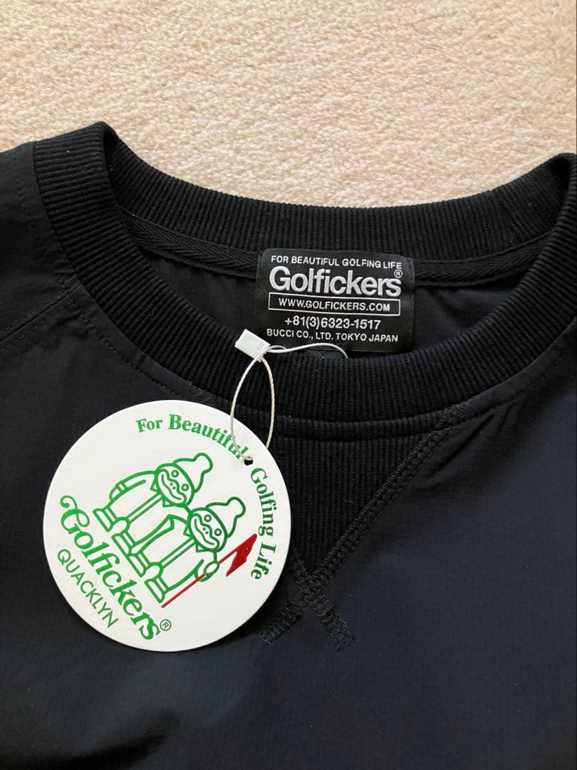 ゴルフィッカーズ　Golfickers Pullover ブラック　L 未使用