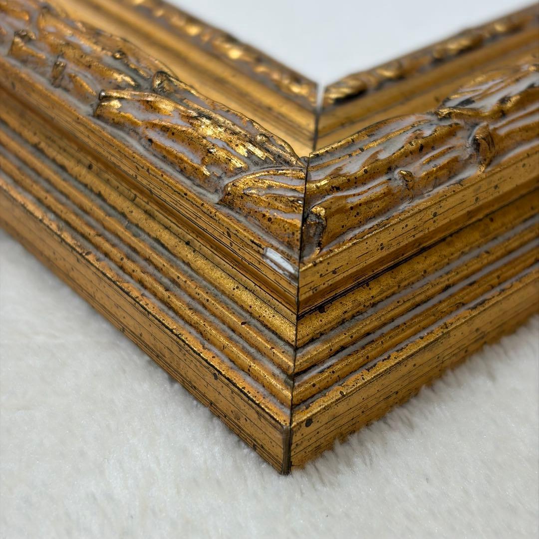 【希少】末弥純 暁鐘 リトグラフ アート 額65cm 保証書付